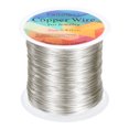 thumbnail image 1 of Uxcell Artistic Wire 328ft 26 Gauge Copper Craft Wrapping Wire, White, 1 of 6