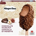 thumbnail image 1 of HAAGEN-DAZS Chocolate Hazelnut Ice Cream Bars, 3 x 88 ml, 1 of 7