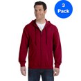 thumbnail image 1 of Gildan Sweat à Capuche Zippé Intégral 50/50 pour Hommes - G186 (Lot de 3), 1 of 1