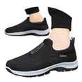 thumbnail image 3 of Kcodviy Chaussures pour Hommes 2025 Automne Chaussures en Toile à Enfiler pour Hommes Décontractées Nouvelles Bout Rond Polyvalentes Chaussures en Cuir pour Hommes Décontractées à Enfiler Chaussures de Randonnée Semelle Souple Version Coréenne Chaussures Décontractées Légères, 3 of 7