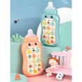 thumbnail image 3 of Bangcool Jouet Cellulaire pour Enfants en Forme d'Abreuvoir Jouet Interactif pour Téléphone Intelligent Jouet de Dentition pour Bébé, 3 of 10