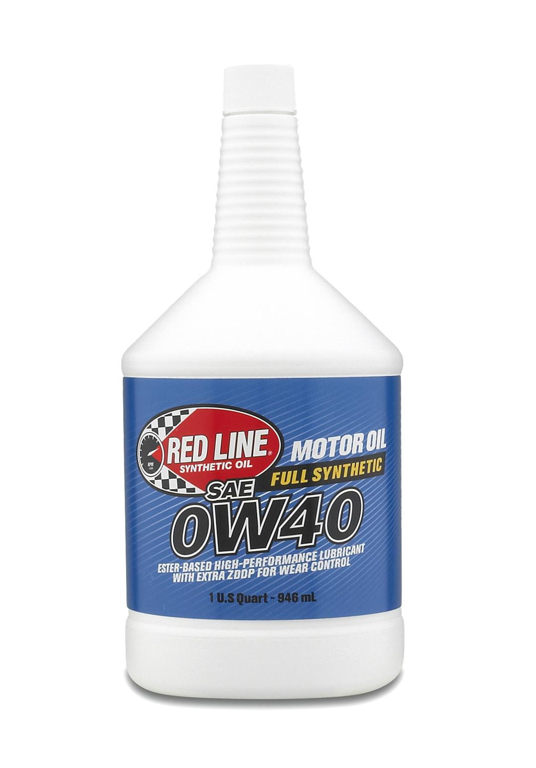 Red Line Oil Oil 11104 SAE 0W-40; Synthetic; 1 Quart Bottle; Single