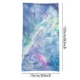 thumbnail image 3 of Pompotops Microfiber Beach Towel Super Lightweight Colorful Bath Towel Sandproof Beach Blanket Multi-Purpose Towel For Travel Swimming Pool 30x60 Inch Clearance, 3 of 3