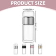 thumbnail image 3 of Yiteos Kitchen Cups, Infusifie Tea Infuser (Three Capacities) Double Layer Insulated Tea and Water Separator Cup Portable Tea Water Separation Tea Cup with 304 Stainless Filter For Loose Tea, 3 of 9