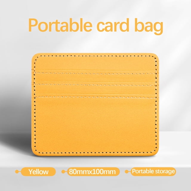 Nilvkv Étui Portefeuille en Cuir à Fentes Multiples avec Blocage Rfid pour Cartes, Grande Capacité, Portefeuille Rfid en Cuir avec Multiples Fentes pour Cartes