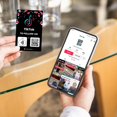 thumbnail image 4 of Custom Reusable Tag-Tap/QR TikTok Review Card -1 Pack Instant TikTok Reviews Card - QR Code and NFC Cards for Business, TikTok Review Tap Card, 4 of 5