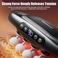 thumbnail image 3 of Therapulse Pro Massage, PulseForce Massage, 16-Drive 8-Head Massages Gun Set, 30 Intensity Levels & 3 Smart Modes, 50kg Deep Pressure, for Legs, Back, Arms, Waist (Black,16-heads), 3 of 7