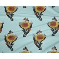 thumbnail image 4 of oneOone Polyester Lycra Fabric Leaves & Floral Block Print Fabric By The Yard 56 Inch Wide, 4 of 4