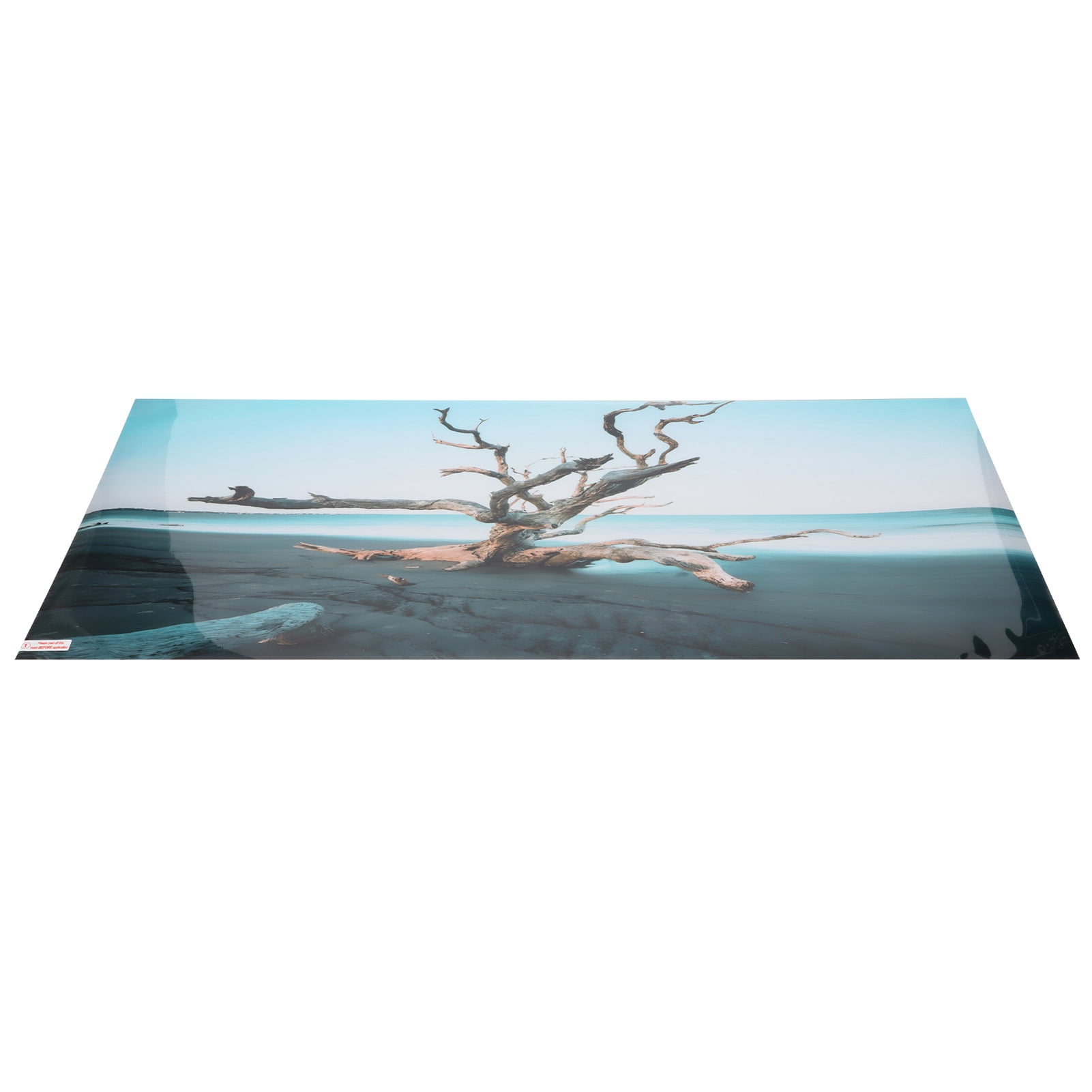 Decor Aquarium Background Decor Sky Withered Tree 3D PVC Self Adhesive Fish Tank Wallpaper for Aquarium Fish Tank
