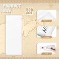 thumbnail image 2 of 500 Pcs Meat Freezer Bags Wild Game Beef Freezer Bags for Packaging Meat Storage System, White(1 lb), 2 of 7