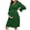 Green, variant on dmqupv Baby Shower Maternity Dress Maternity Dress Comfortable Soft Fashion Polka Dot Mid Sleeve Maternity Dress Wine,Size for S