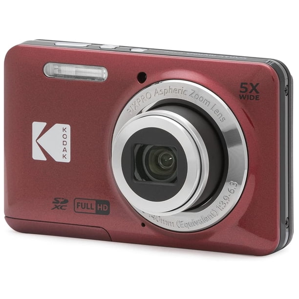 KODAK PIXPRO FZ55-BK 16MP Digital Camera 5X Optical Zoom 28mm Wide