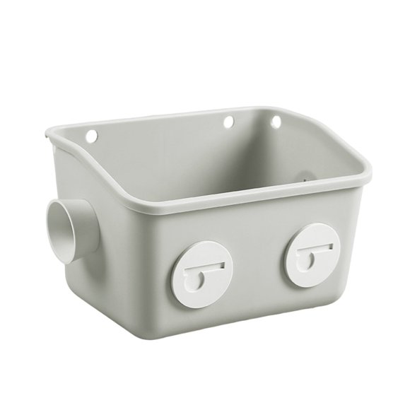Robot Shower Caddy No Drilling Adhesive Bath Toy Storage Organizer Wall Mounted Hanging Basket Shelf Creative Robot Modeling for Bathroom Kitchen Organization