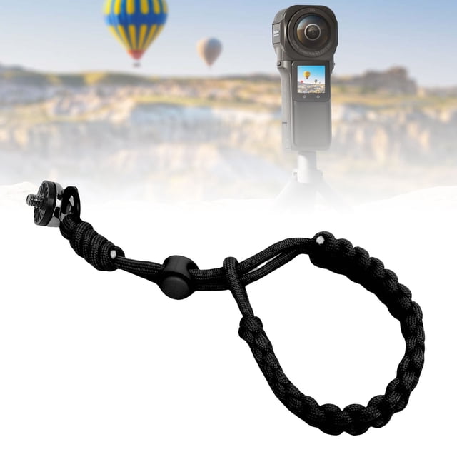 Wrist Hand Strap for pocke3 Camera, Anti Lost Wrist Strap Lanyard for Insta360x4 X5, with 1/4 Inch Screw, 7.5 Inch Long, Camera Accessories