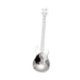 thumbnail image 1 of WIFKLSIIPG Stainless Steel Guitar Spoons Rainbow Coffee Tea Spoon Flatware Drinking Tools (Silver), 1 of 1