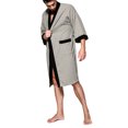thumbnail image 4 of LSLJS Mens Robe Winter Loose Fallow Couples Bathrobe Long Nightgown Nightgown, Robes Gifts for Men, 4 of 6