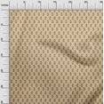 thumbnail image 3 of oneOone Polyester Spandex Light Brown Fabric Asian Floral Block Craft Projects Decor Fabric Printed By The Yard 56 Inch Wide, 3 of 5