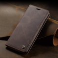 thumbnail image 4 of KOMI Wallet Case for Samsung Galaxy S10e, Premium PU Leather Case Vintage Matte Wallet Flip Cover [Card Slots] [Magnetic Closure] Stand Function Folio Shockproof Full Protection Coffee, 4 of 5