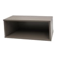 thumbnail image 3 of jifeng CD Organizer CD & DVD Holder Multifunctional Stackable Wood Tabletop CD Storage Cabinet Shelf for Store Garage Bedroom Office Gray, 3 of 9