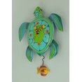 thumbnail image 2 of Allen Designs Horloge Murale à Pendule Tortue de Mer Sup Dude?, 2 of 4