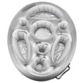 thumbnail image 4 of Floating Drink Holder, Lightweight Pool Drink Holder Floats  For Swimming Pool Party Silver, 4 of 8
