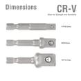 thumbnail image 2 of WorkPro Socket Adaptor Set - 3 Piece, 2 of 5