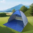 thumbnail image 3 of Hearth & Gear Outdoor Camping Camping Beach Up Beach Tent Sun Shelter For 2 To 3 Person 98% Includes 6 Tent Peg And Storage Bag To Withstand Wind Water Proof For Fishing Hiking Camping Kids Backpack, 3 of 4