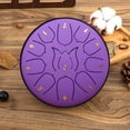 thumbnail image 2 of 6 in 11-Tone Hand Drum for Adults and Children – Carbon Steel Disc Drum with Portable Design, 2 of 4