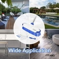thumbnail image 3 of ITTAHO Floor Scrub Brush with Long Stainless Steel Handle Extension+Small Deep Cleaning Brush, 3 of 7