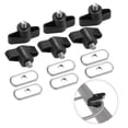 thumbnail image 3 of 6 Kit Track Mounting Bolts Nuts Stainless Steel Rail Tie Down Screws for Kayak, 3 of 6