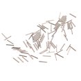 thumbnail image 1 of Ensemble de Manchons à Écraser pour Baril Simple de Pêche, 100 Pcs Kit de Manchons à Écraser pour Baril Simple Kit de Connecteur de Manchons à Écraser en Acier Inoxydable pour la Pêche, 1 of 8