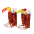 thumbnail image 5 of Western Cowboy Boot Shaped Shot Glasses - Plastic, Transparent, for Cowboy Theme Party, 5 of 5