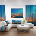 thumbnail image 2 of Design Art La Ligne D'Horizon De San Francisco Dans La Nuit  Sur Toile Encadrée, 2 of 5