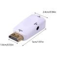 thumbnail image 2 of HCBY 1080P Wireless Display Adapter - TV Streaming Stick for Screen Mirroring iPhone Android Phone to HDMI TV, Built-in Games, Plug & Play, Universal Compatibility, Ideal Gift (White), 2 of 5