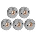 thumbnail image 4 of Weld Wires Roller, Compact Size Wire Feeder Wheel 5PCS Fine Machining  For BINZEl 15AK 24KD 36KD, 4 of 8