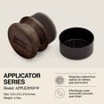 thumbnail image 2 of John Boos Butcher Block Oil & Cream Applicator for Wood Surfaces, Walnut, 2 of 10