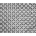thumbnail image 4 of oneOone Polyester Lycra Fabric Floral & Chevron Block Printed Craft Fabric BTY 56 Inch Wide, 4 of 4