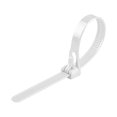thumbnail image 1 of White Reusable Nylon Cable Ties With Buckle Lock Adjustable Zip Ties For Organizing Cables Wires Decorations Garden Plants Heavy Duty Weather Resistant Pack Of 100 Multi-Color, 1 of 5