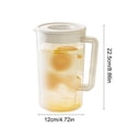 thumbnail image 3 of Rvkxad 2L Cold Drink Pitcher, Refrigerator Kettle for Iced Tea Lemonade Fruit Infused Water, Plastic Beverage Container with Lid, 3 of 6