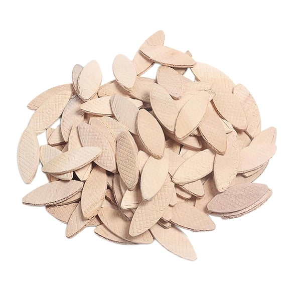 GUOOL Jointing Biscuits Set; Beech Wood; 100 Pieces; ,10,20 - Make Perfectly Aligned No10 53x19x4mm
