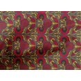 thumbnail image 4 of oneOone Cotton Cambric Fabric Leaves & Floral Block Printed Craft Fabric BTY 56 Inch Wide, 4 of 4