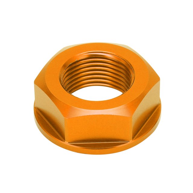 Wheel Axle Nut, Anodized M20xP1.5 Motorcycle Wheel Hub Nut Aluminum For Autocycle Blue,Yellow