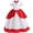 Red, variant on KAWELL Princess Peach Costume for Girls, Super Brothers Kids Princess Peach Dress Halloween Cosplay Dress Up with Accessories