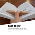 thumbnail image 2 of 4 Pcs Support de Lecture en Bois Support de Marque-Page Épandeur Accessoire, 2 of 6