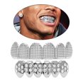 thumbnail image 2 of Esquirla Bling Gold Grill Plated Diamond Teeth Mouth for Louse -, 2 of 8