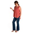 thumbnail image 4 of IVY Women's Sleeveless Blouse w/ Front Smocking, 4 of 6