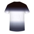 thumbnail image 4 of cfhntfmh Mens T-Shirts 2025 Trendy Summer Gradient Color Short Sleeve Workout Tees Plus Size Sports Tops, 4 of 5
