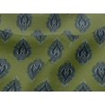 thumbnail image 4 of oneOone Viscose Jersey Fabric Leaves Block Print Fabric By Yard 60 Inch Wide, 4 of 5