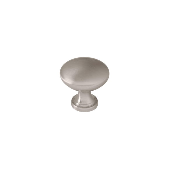 Peerless Round Nickel Knob, 10-Pk.