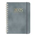 thumbnail image 1 of Meitianfacai Coil Planner 2025 Weekly Planner Diary A5 Taped Notebook Book, Gray, 1 of 5